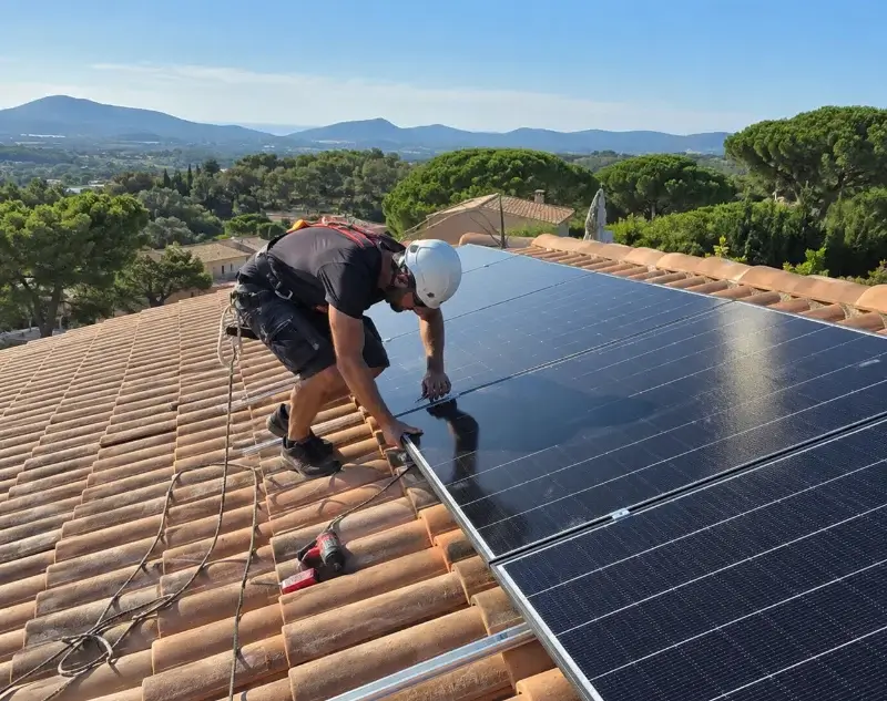 Installateur panneaux solaires Chaussan — pose photovoltaïque sur toiture